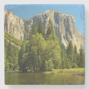 Yosemite vom Talboden, Sierra-Nevada Steinuntersetzer