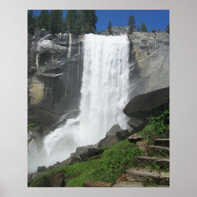 Yosemite Waterfall Poster (Vorne)