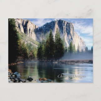 yosemitesnowcap postkarte