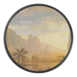 Yosemittal (1864) - Albert Bierstadt Eishockey Puck