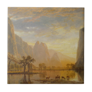 Yosemittal (1864) - Albert Bierstadt Fliese