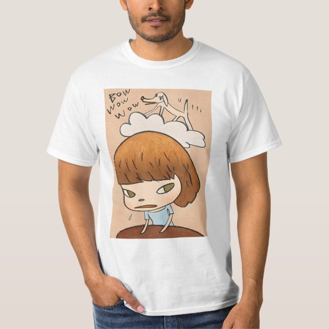 Yoshimoto nara-Bild T-Shirt (Vorderseite)