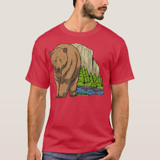 Yosimite Bear Animal Food Funny Women Farm Life T-Shirt