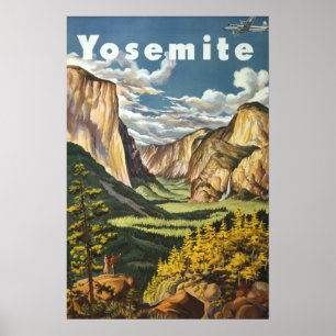 Yosmite Vintage Plakat
