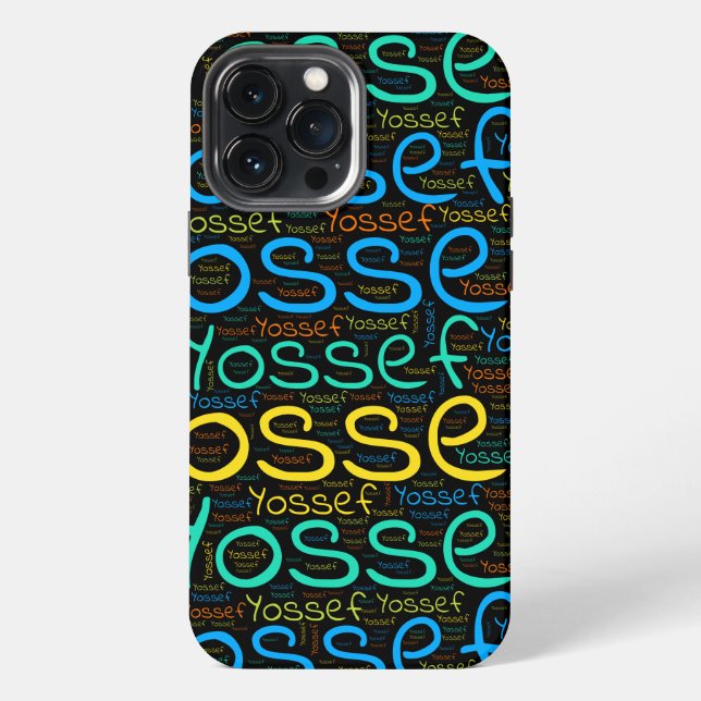 Yossef iPhone 13 Pro Max Hülle (Rückseite)