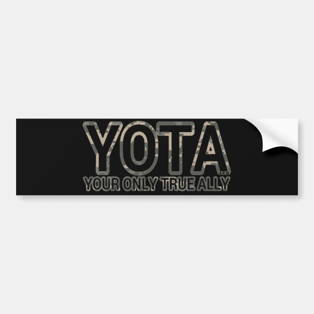 YOTA AUTOAUFKLEBER (Vorne)