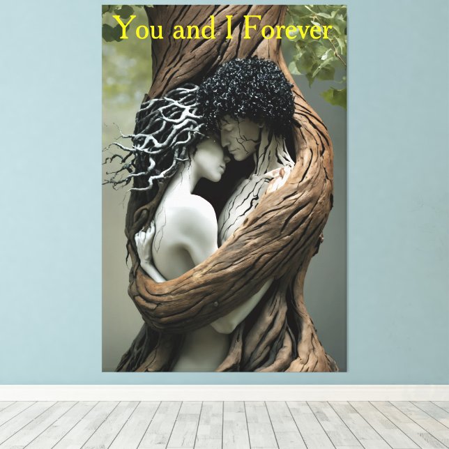 You and I Forever  Leinwanddruck (Insitu (Holzboden))