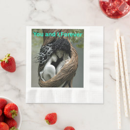 You and I Forever Serviette