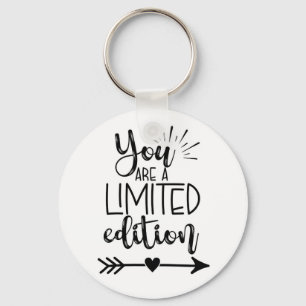 you are a limited edition milestone birthday  card schlüsselanhänger