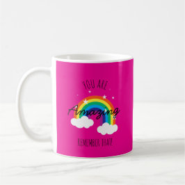 You Are Amazing - Hot Pink Mug Kaffeetasse