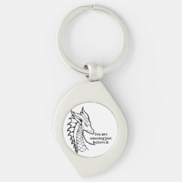 "You Are Amazing Keychain – Motivational Quote Key Schlüsselanhänger