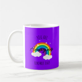 You Are Amazing - Violet Kaffeetasse