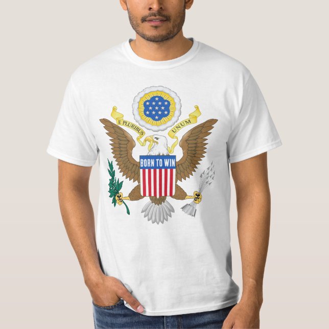 You are born to win. T-Shirt (Vorderseite)