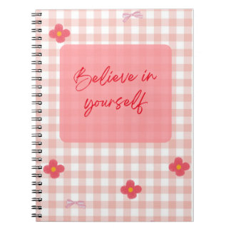 You Are Enough" Pink Motivational Journal   Notizblock
