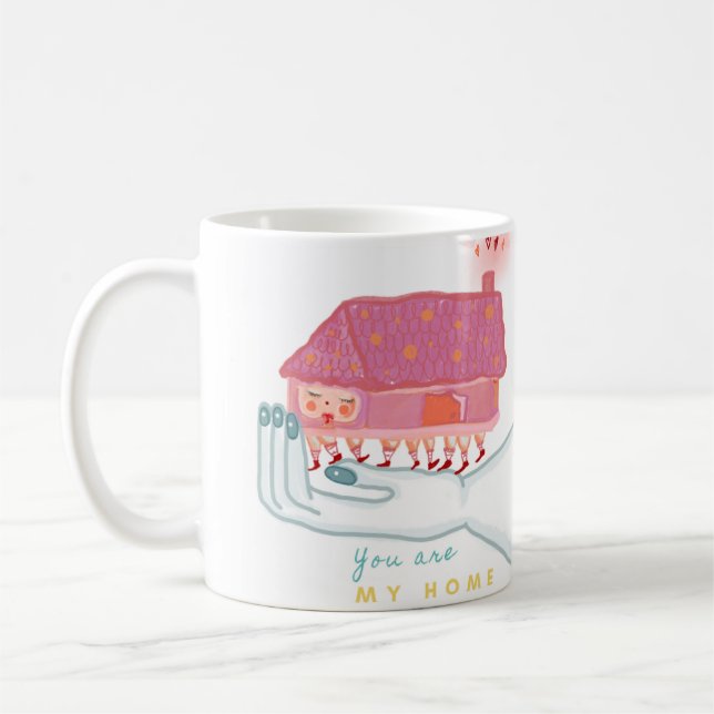 YOU ARE MY HOME MUG KAFFEETASSE (Links)