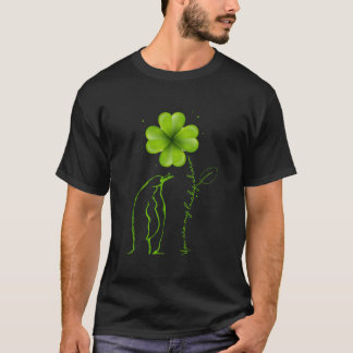 You Are My Lucky Charm Penguin Shamrock St Patrick T-Shirt