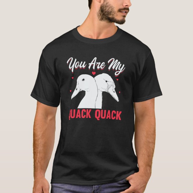 You are my quack quack anniversary ducks mum runni T-Shirt (Vorderseite)