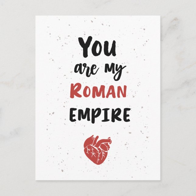 You Are My Roman Empire - anatomie Coeur - carte e (Devant)