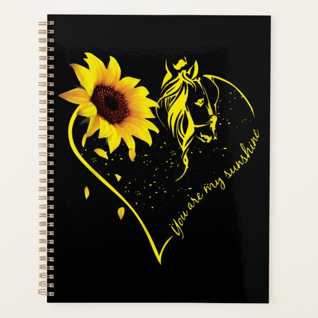 You Are My Sunshine Sunflower And Horse (Devant)