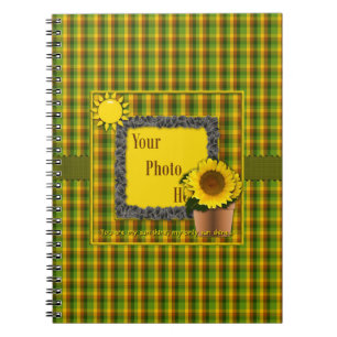 You Are My Sunshine Sunflower Spiral Notebook Notizblock