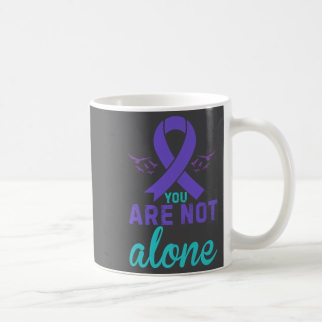 You Are Not Alone Premium  Kaffeetasse (Rechts)