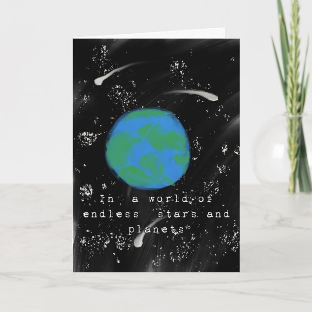 You Are One In A Million Karte (Vorderseite)