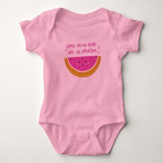 "You are one in the Melon" Baby Bodysuit Strampler
