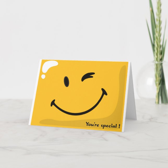 You are special karte (Vorderseite)