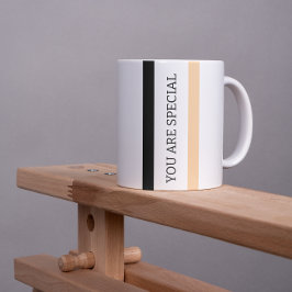 You Are Special Minimal Quote Mug Espressotasse
