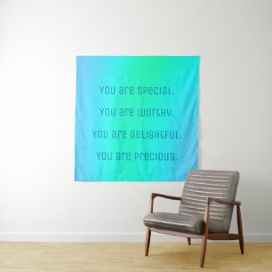 "You Are Special" Wandteppich