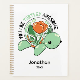 You Are Turtley Awesome Flower Succulent Turtle  Planer