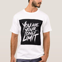 You Are Your Only Limit – Bold Motivational Quote 