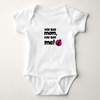 You Bug Mom, You Bug Me – Ladybug Baby Design Strampler