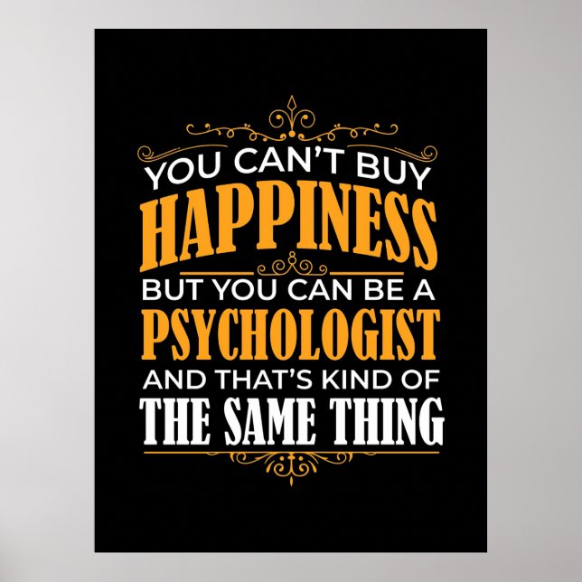 You Can Be A Psychologist Poster (Vorne)