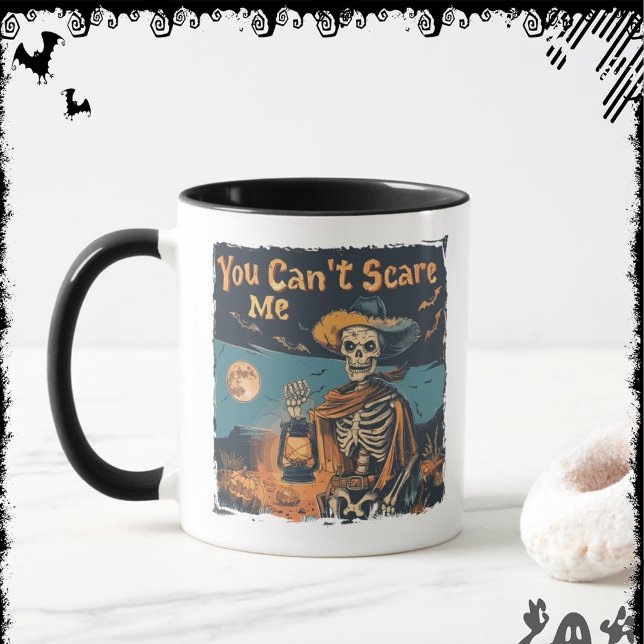 You Can’t Scare Me | ExDesigner | Halloween Tasse (Von Creator hochgeladen)