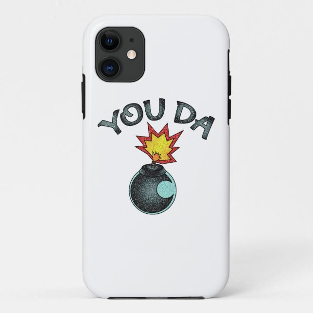 You Da Glitzer Bomb Case-Mate iPhone Hülle (Rückseite)