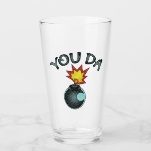 You Da Glitzer Bomb Glas
