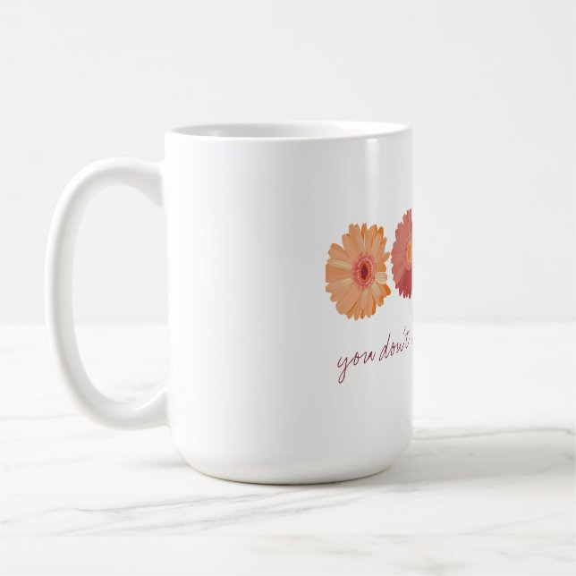 You don´t have to be perfect kaffeetasse (Links)
