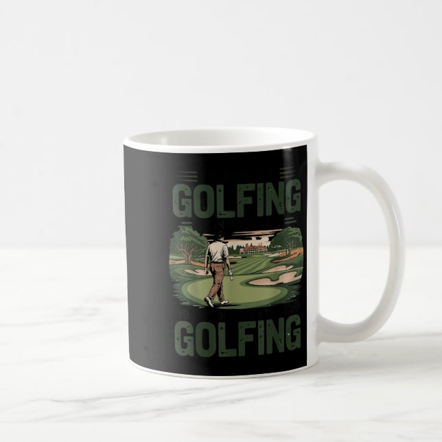 You Don't Stop Golfing When You Get Old Motivation Kaffeetasse (Rechts)