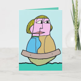 You Float My Boat Greeting Card, DenisGastonArt Karte