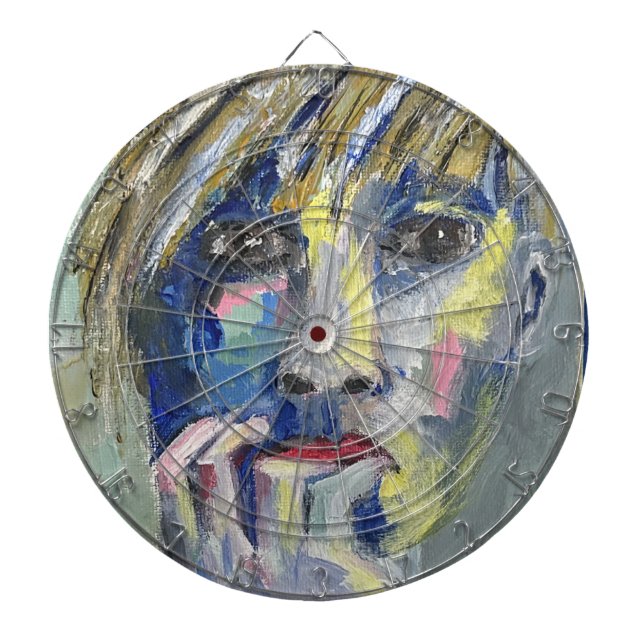 "You Go'n to Hit Me?" Dart Board Dartscheibe (vorne)