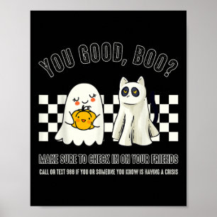 You Good Boo 988 Suizidverhütung Psychische Gesund Poster