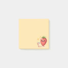 You Got This! Cheerful Strawberry Post-It Notes Post-it Klebezettel