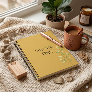 You Got This Motivational Notebook Notizbuch