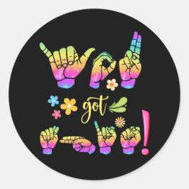 "You Got This – Sign It. Own It." Sticker