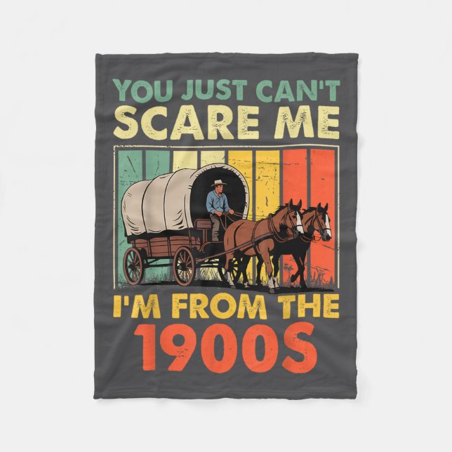 You Just Can't E Me I'm From The 1900s Funny Men W Fleecedecke (Vorderseite)