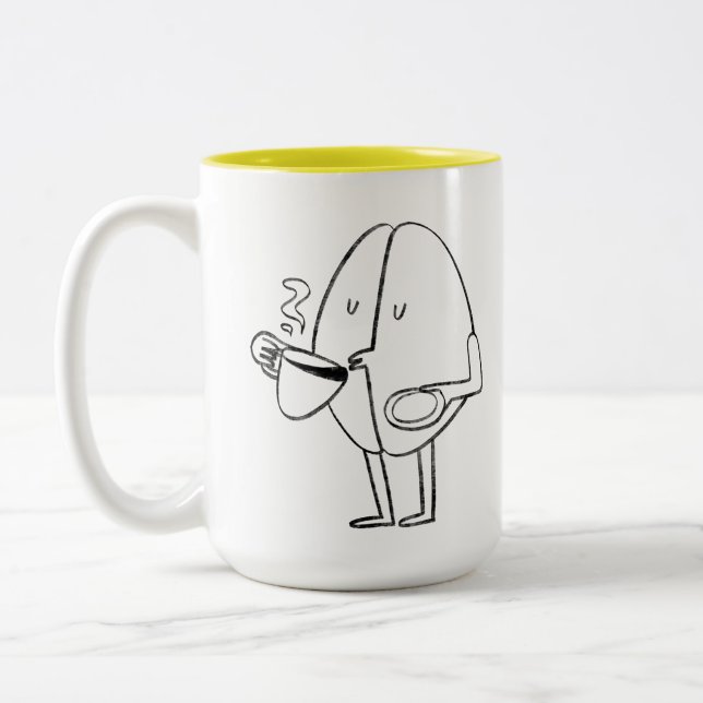 You keep me grounded zweifarbige tasse (Links)