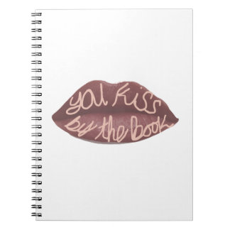 "You Kiss by Book" R+J Zitat Notizblock