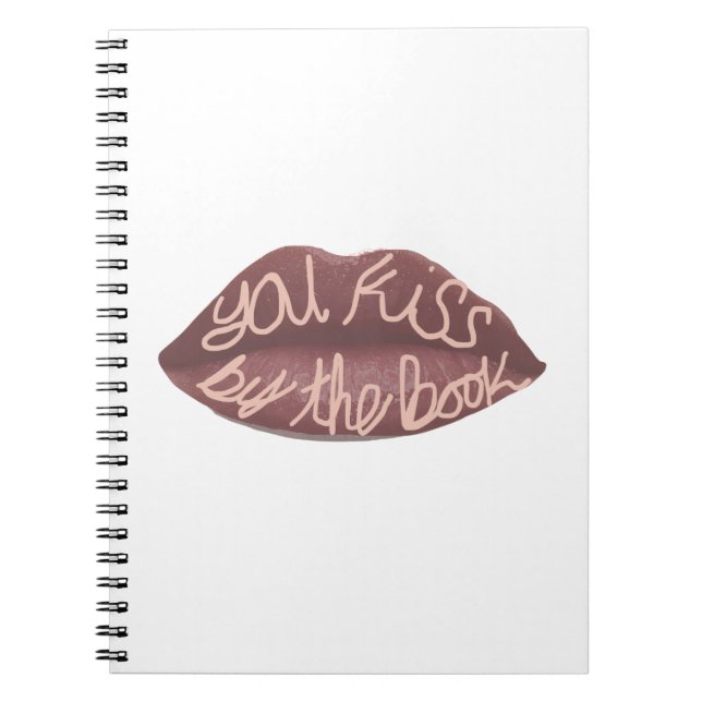"You Kiss by Book" R+J Zitat Notizblock (Vorderseite)