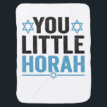 You Litah Horah Hanukkah Funny Jewish Sprichwort G Babydecke<br><div class="desc">chanukah,  menorah,  hanukkah,  dreidel,  jüdisch,  Chrismukkah,  Ferien,  Horah,  Weihnachten, </div>